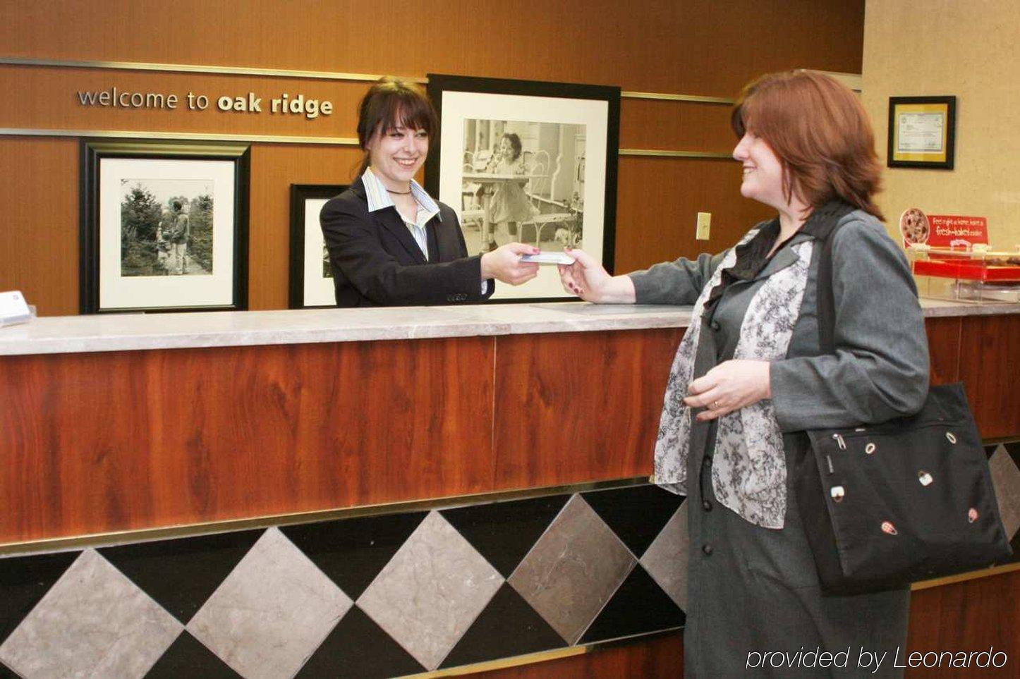 Hampton Inn Oak Ridge Interior foto